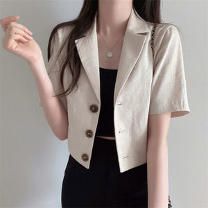 Ivy Cotton Linen Jacket