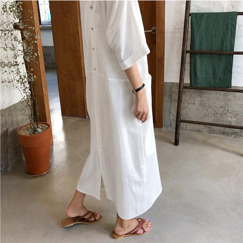 Gabby Cotton Linen Dress