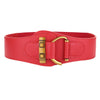 Hook Buckle Back Elastic Wide Belt