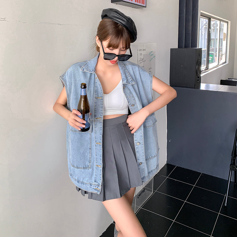 Brie Denim Vest