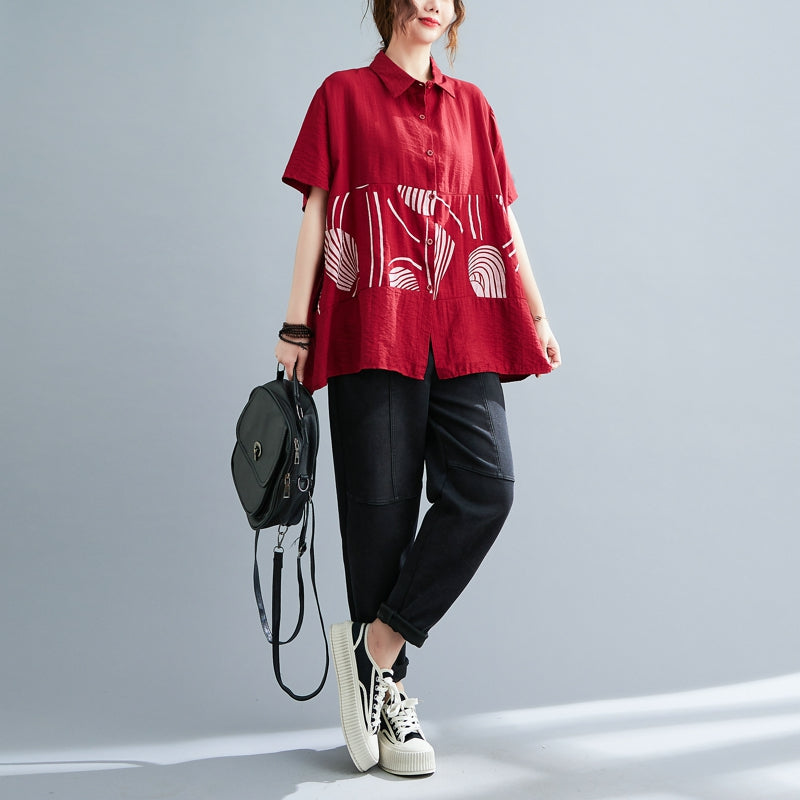 Franca Oversized Button Up Shirt