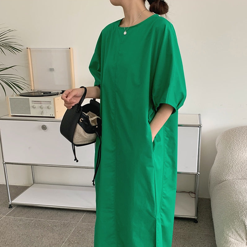 Tillie Puff Sleeve Maxi Dress