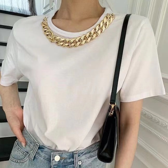 Kirwa Gold Chain Top