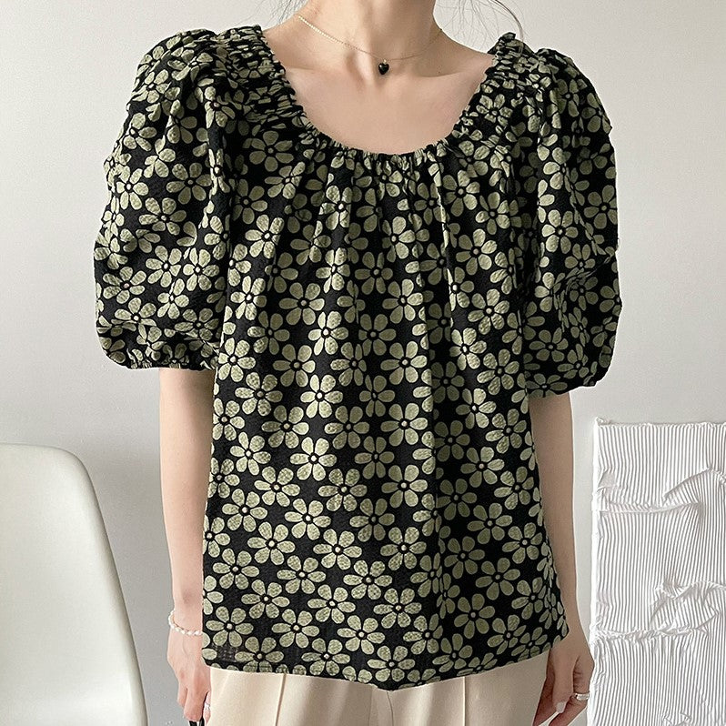 Ruddy Classy Floral Off Shoulder Top