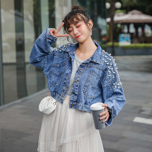 Ariette Pearl Denim Jacket