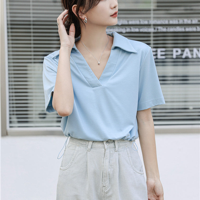 Areile Polo Crop Top