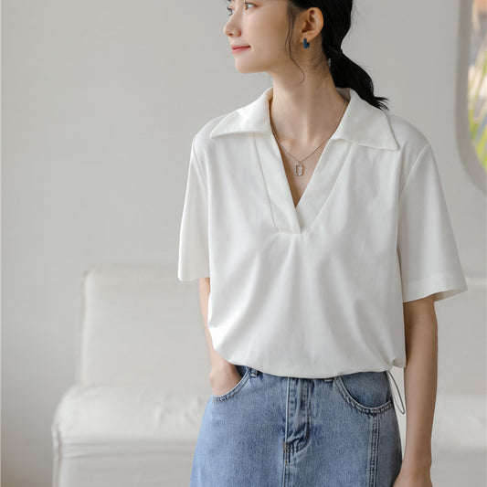 Areile Polo Crop Top