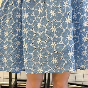 Jaymee Embroidery Babydoll Dress