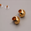 Lily Hollow Ball Earrings