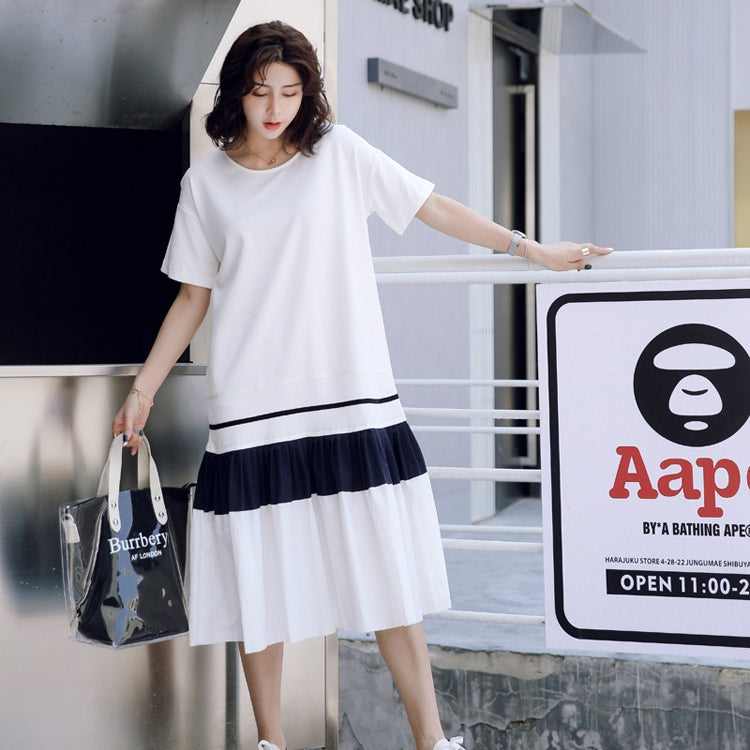 Monochrome Tee Dress