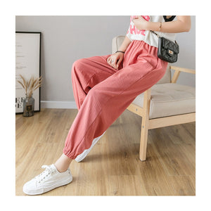 Solid Coloured Jogger Pants