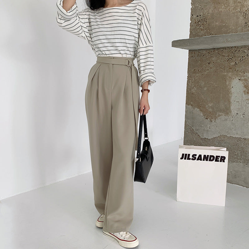 Blake Drape High Waisted Pants