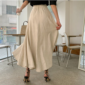 Lynda Front Slit Maxi Skirt