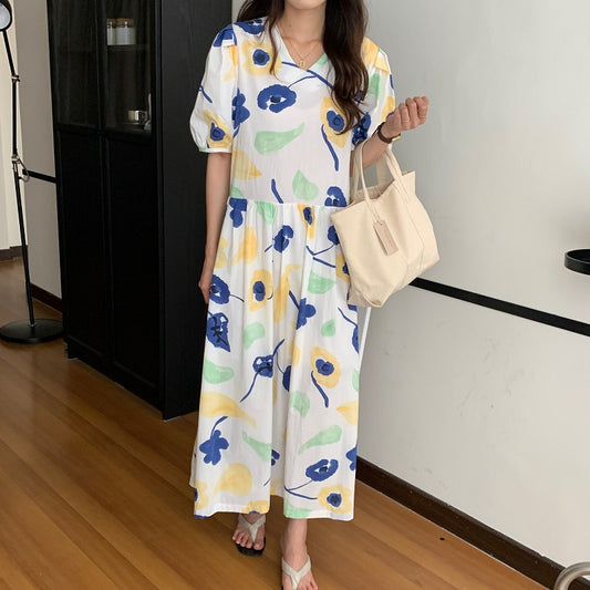 Camila Floral Puff Sleeve Dress