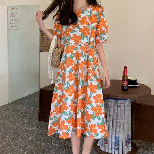 Liz Floral Print Dress