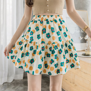 Kaycee Floral Print Skirt