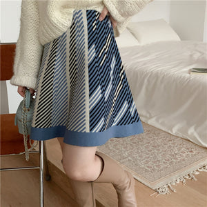 Josie Knitted A-Line Skirt