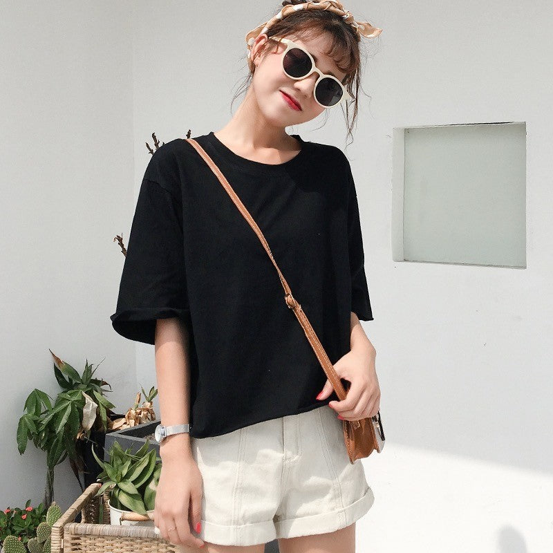 Cut Hem Tee