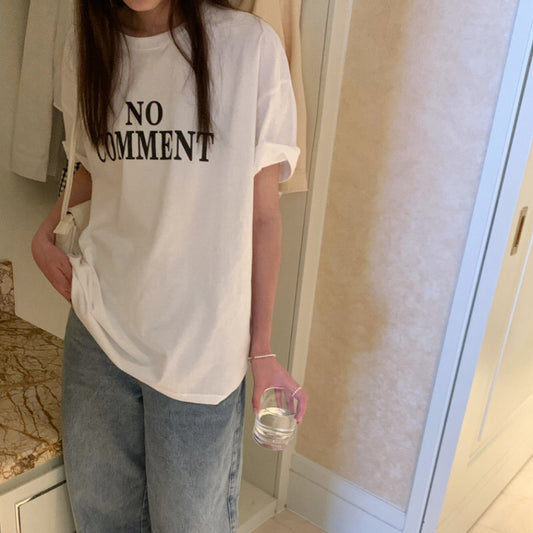 Niko Round Neck Text Tee