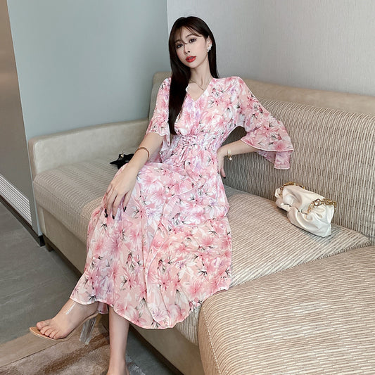 Felicia Floral Long Dress