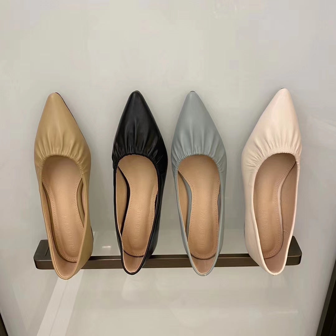 Pointed Toe Ballerina Flats