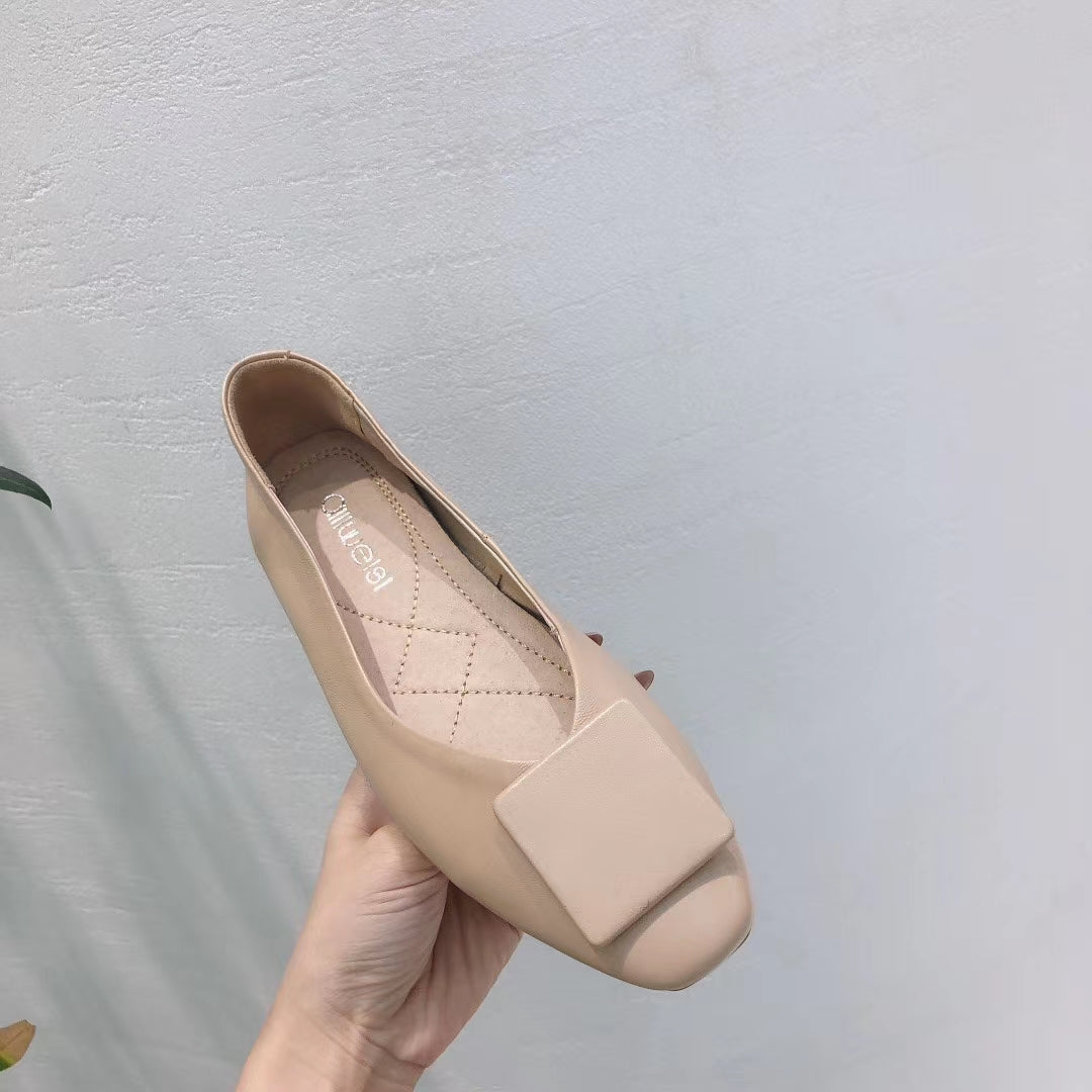 Classic Lamb Skin Flats