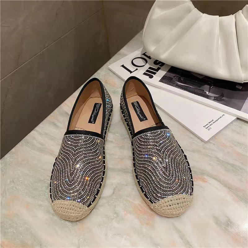 Wave Embellishment Rope Flats