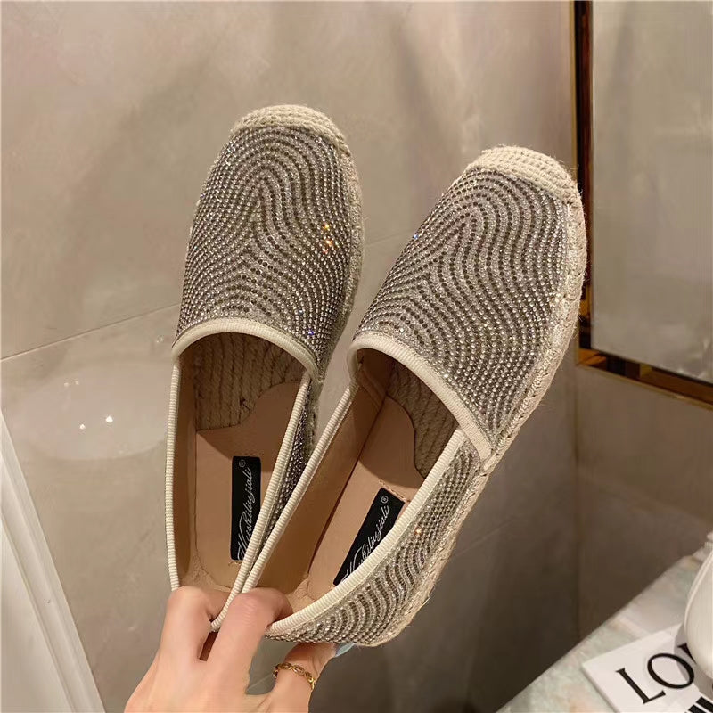 Wave Embellishment Rope Flats