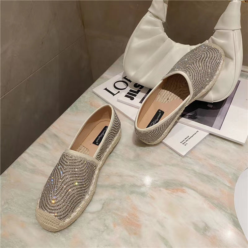 Wave Embellishment Rope Flats