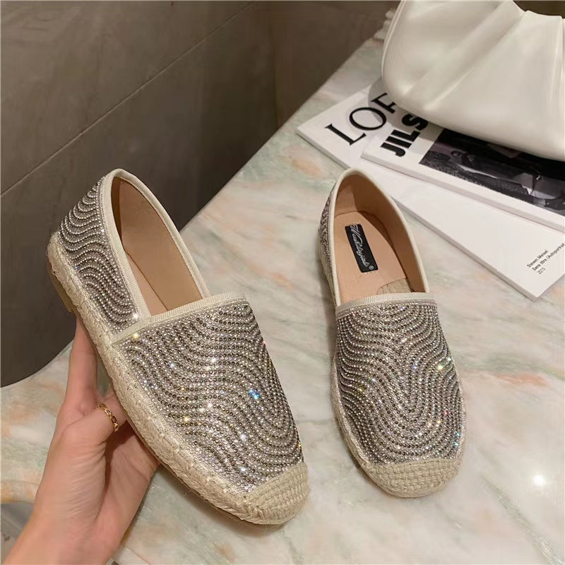 Wave Embellishment Rope Flats