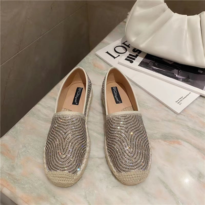 Wave Embellishment Rope Flats