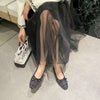 Winifred Tweed Textured Fabric Ballerina Flats