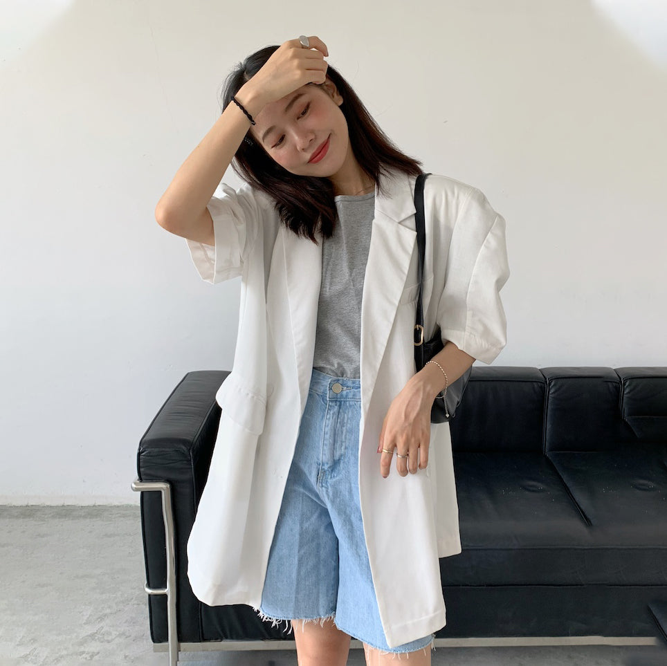 4 Button Oversized Blazer