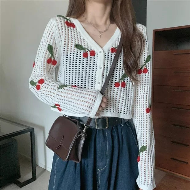 Cherry Cardigan