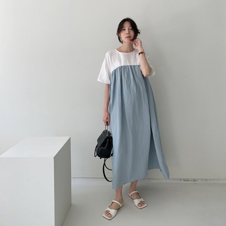 Colour Block Oversized Dress