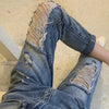 Ripped Casual High Waist Jeans
