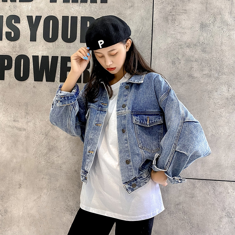 Bomber Denim Jacket