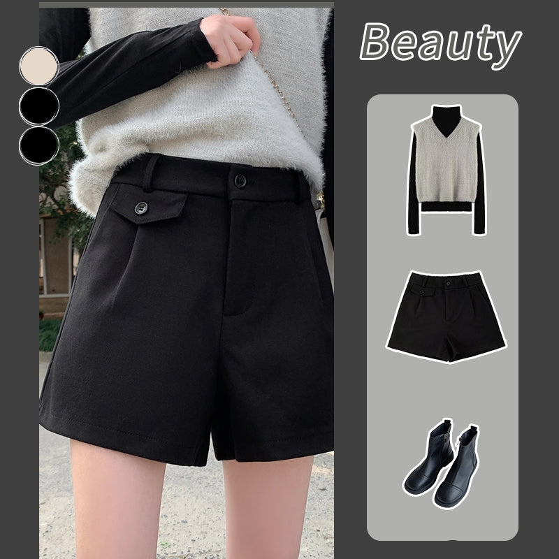 Smart Casual Wide Leg Shorts