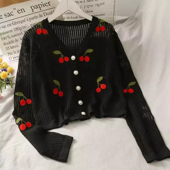 Cherry Cardigan