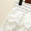 Crochet Lace Layered Shorts