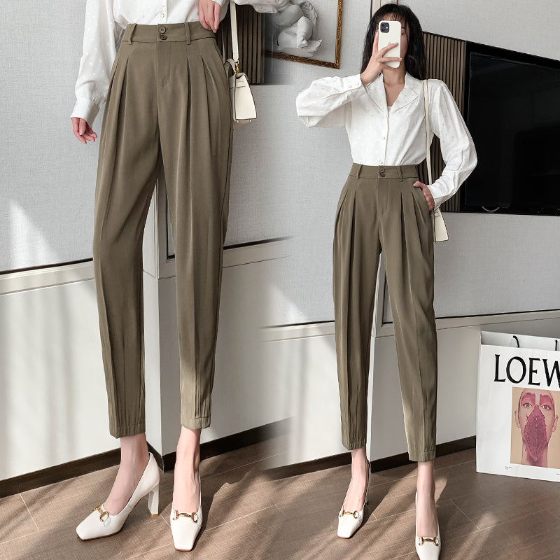 High Waist Casual Harem Pants