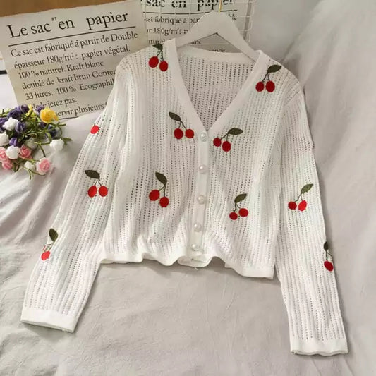 Cherry Cardigan