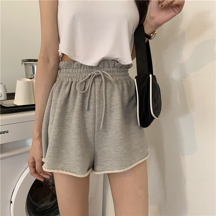 Jogger Elastic Waist Shorts