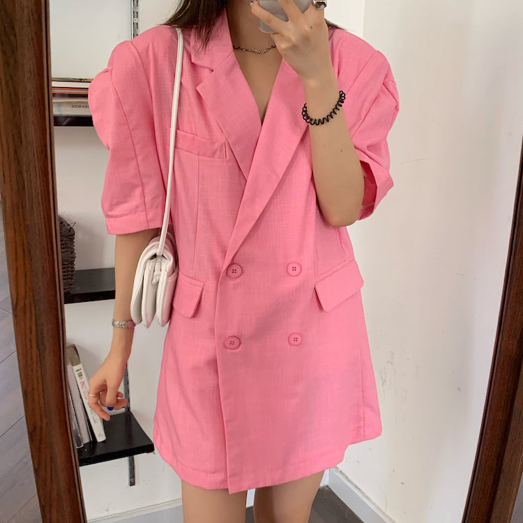 4 Button Oversized Blazer