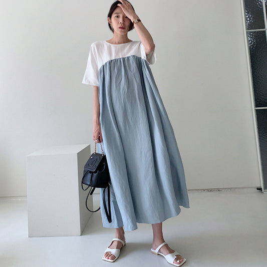 Colour Block Oversized Dress