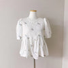 Asno Embroidered Flower Eyelet Shirt