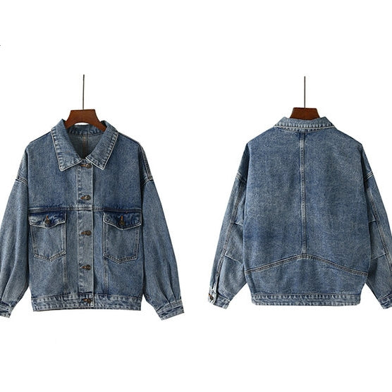 Bomber Denim Jacket